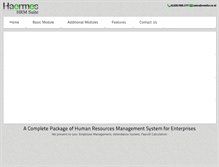 Tablet Screenshot of haermeshrm.com